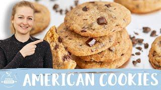 Chocolate Chip Cookies | das beste Cookies  Rezept  I Einfach Backen