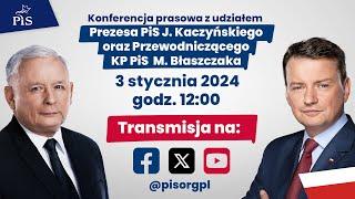 WARSZAWA | Konferencja prasowa PiS