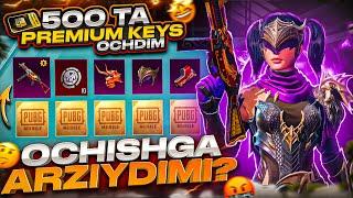  500 ta YANGI PREMIUM KEYS OCHDIM - OCHISHGA ARZIYDIMI? - ENG YOMON KEYS? OCHMELAR!? - PUBG MOBILE