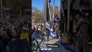 CHILLS! 290,000 people singing “Hatikva” Israel’s national anthem with Omer Adam #israel