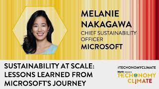 Sustainability At Scale: Lessons Learned from Microsoft’s Sustainability Journey