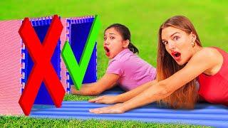 DON'T CHOOSE THE WRONG MYSTERY BOX||Water Slide Into Right Box! Try Not To Laugh By 123 GO!CHALLENGE