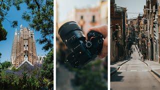 25 MINUTES OF CHILL POV STREET PHOTOGRAPHY IN BARCELONA CITY | SONY A7IV