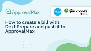 How to submit a Bill from Dext Prepare
