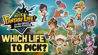 Which Life Should You Pick? ALL Lives Explained | Fantasy Life i: The Girl Who Steals Time