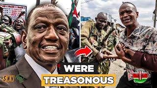 PRESIDENT RUTO AFTER PROTESTERS STORMED PARLIAMENT "THEY WERE TREASONOUS, & CRIMINALS | ONE AFRICA