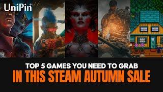 Top 5 Must-Buy Games in the Steam Autumn Sale