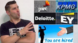 My #1 Tip to Get a Job at the Big 4 Accounting Firms (KPMG, PWC, Ernst & Young, Deloitte)