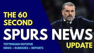 THE 60 SECOND SPURS NEWS UPDATE: "Ange Postecoglou is 100% Safe!" "Loan Deals Are on the Agenda!"