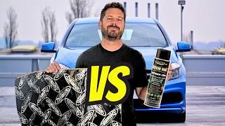 Sound Deadening Spray VS. Mat for Soundproofing Car!