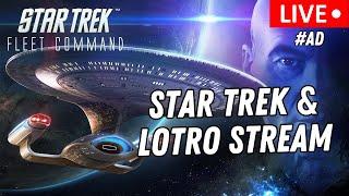 Star Wars Fan Turns to Star Trek | Star Trek Fleet Command Game & LOTRO Later #ad