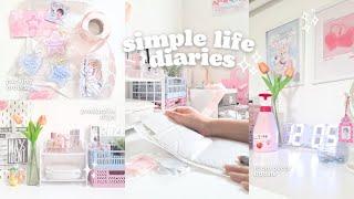 [LIFE DIARIES]  study vlog, packing orders, diy supplies, aesthetic kpop room makeover part 1