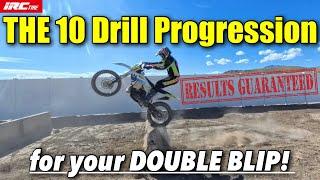 THE 10 Drill Progression for your DOUBLE BLIP! Guaranteed Results!