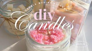 DIY scented candles at home with Village Craft and Candle fragrance oils | Canadian Candle supplier