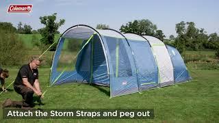 Coleman® Castle Pines 4L Tent Pitching