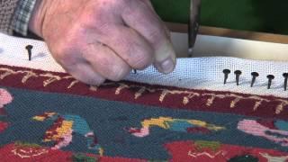 Stretching canvas-works