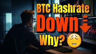 Why is the Bitcoin hashrate dropping? | Bitcoin Mining 2024 | Bitcoin News