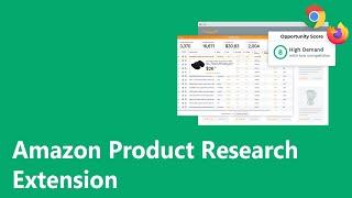 Amazon Product Research Extension=  How to Use Jungle Scout  Extension   Tutorial