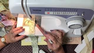 How I make my handmade fabric ruffles.