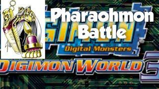 Digimon World 3 Boss Battle Pharaohmon (Protocol Ruins)