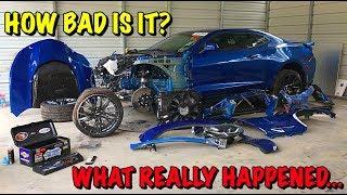 Rebuilding A Wrecked 2018 Camaro ZL1 Part 2