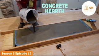 DIY Concrete Hearth Amateur Part 1