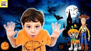 Halloween trick or treat videos for kids from Alonso Crazy Cars