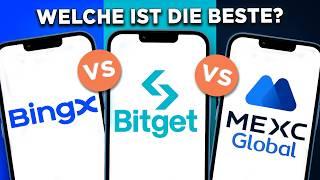 Bitget vs. BingX vs. MEXC Global | Die beste Krypto-Trading-Plattform?