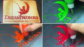 DreamWorks Animation Logo Variants Pancake Art