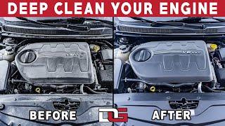 How To DEEP Clean Your Engine Bay! | Complete Engine Bay Detailing Tutorial!