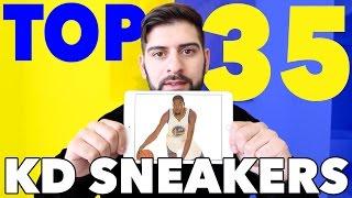 Top 35 BEST Kevin Durant Sneakers of All Time!