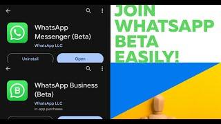 How to Join WhatsApp Beta When it's Full!