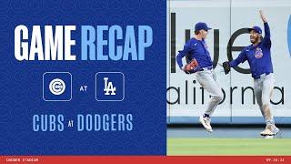 Game Highlights: Pete Crow Armstrong's strong performance leads the Cubs to a win! | 9/9/24