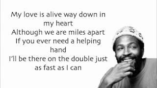 Marvin Gaye - Ain't No Mountain High Enough - Lyrics