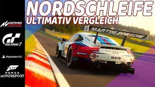 Welches Rennspiel rockt die Nordschleife am besten? | Vergleich: Assetto Corsa, GT7,Forza Motorsport