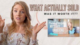 Fox Liquidation | What ACTUALLY sold from my Free People Mystery Unboxing? *shocking*