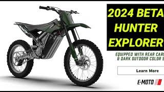 Beta Hunter Explorer 2024 Electric Dirt Bike Specs