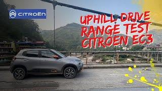 Citroën ë-C3 Electric Vehicle _ UP HILL RANGE TEST _ Electric Vehicle _ EV Nepal