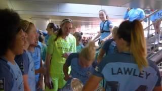 13/05/17 - Manchester City Women celebrate winning the FA Women's Cup (1080 HD)