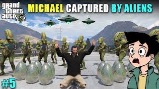 MICHAEL CAPTURED BY ALIENS | TECHNO GAMERZ GTA 5