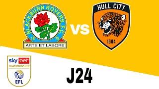 Blackburn Rovers vs Hull City en vivo Championship Jornada 24