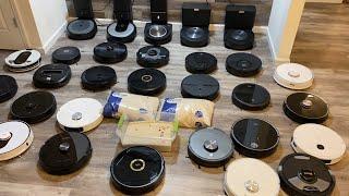 31 Robot Vacuums -VS- 50 POUNDS of RICE- Roomba Roborock Eufy Bissell Ecovacs Deebot HAPPY HOLIDAYS!