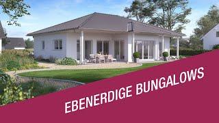 Ebenerdige Bungalows - klassisch oder modern schlüsselfertig bauen