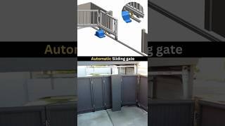 Automatic gate | Sliding gate  #learning #fabrication #cad #3danimation #solidworks #ddesignhub