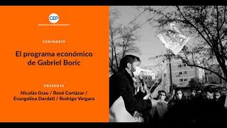 El programa económico de Gabriel Boric