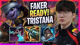 FAKER IS READY TO PLAY TRISTANA! - T1 Faker Plays Tristana MID vs Hwei! | Season 2024