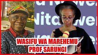 WASIFU WA MAREHEMU PROF SARUNGI