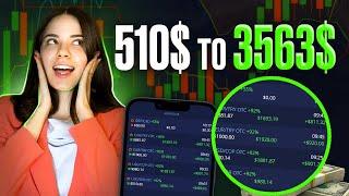 FROM 510$  3563$ POCKET OPTION BEST OTC STRATEGY. BINARY TRADER SIGNALS