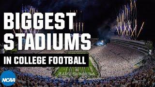 The biggest college football stadiums in the country