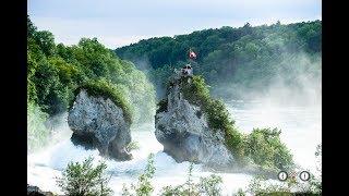 A visit to Rhine Waterfalls in Switzerland